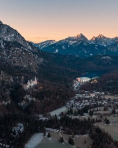 Neuschwanstein aus der Luft