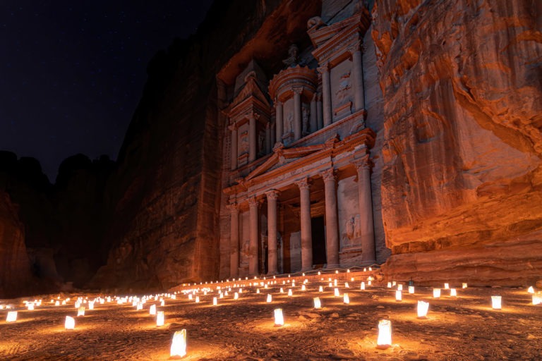 Die Schatzkammer in Petra